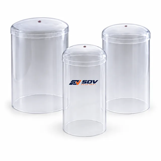 spool bobbin wire guide transparent dustproof barrel cover