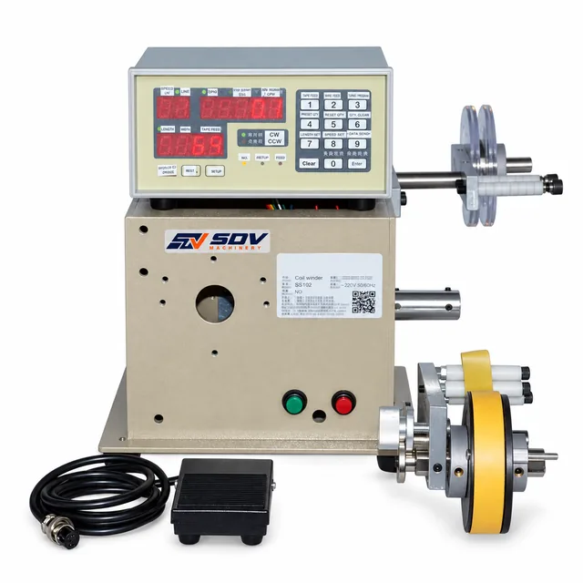 Single axis programmable linear coil winding machine controller SS100LWC
