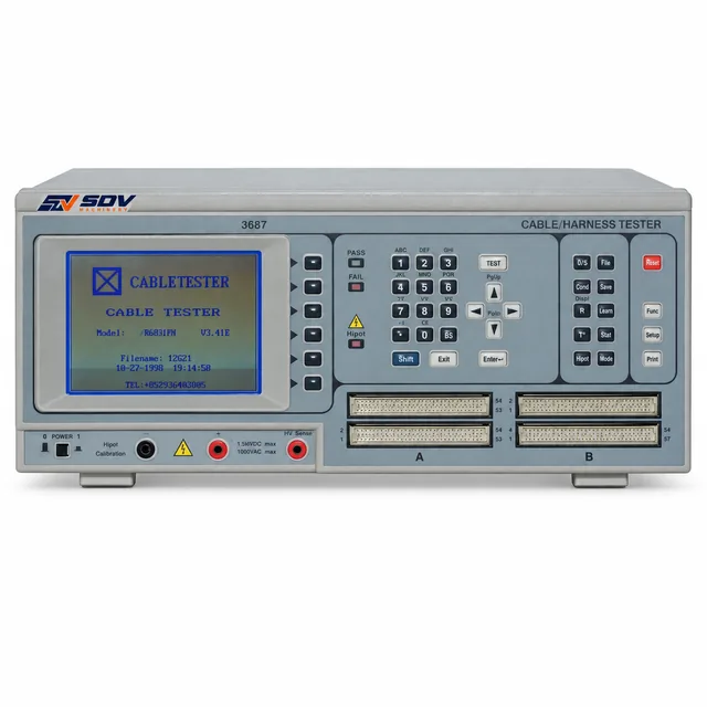 programable precise cable data wire harness tester SS8687