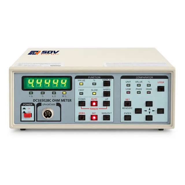 Digital precise DC resistance Micro Ohm meter DCSS502BC