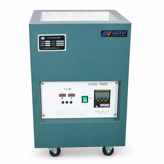 standing floor type lead free soldering pot SS-TG01