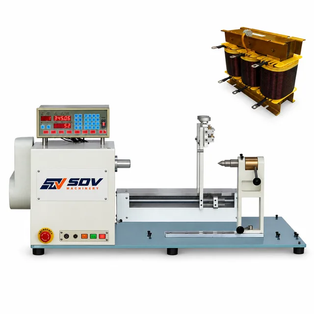 Automatic thick wire long big coil winding machine SS851