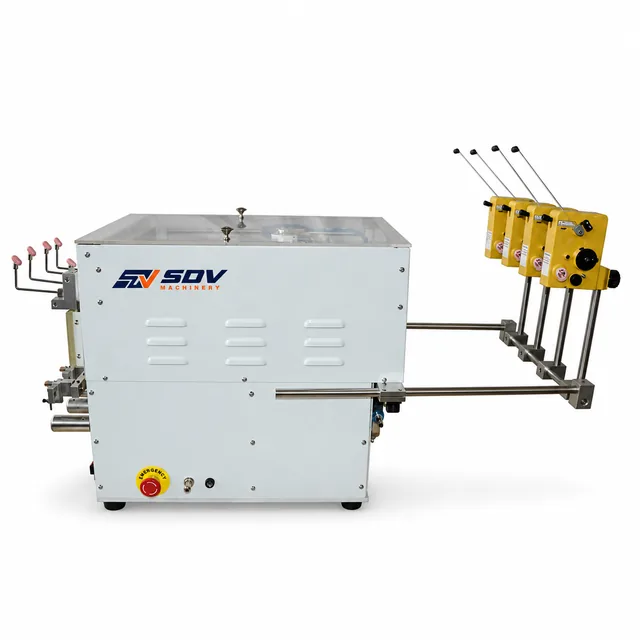 Four spindles automatic fine wire skein winding machine SS964T