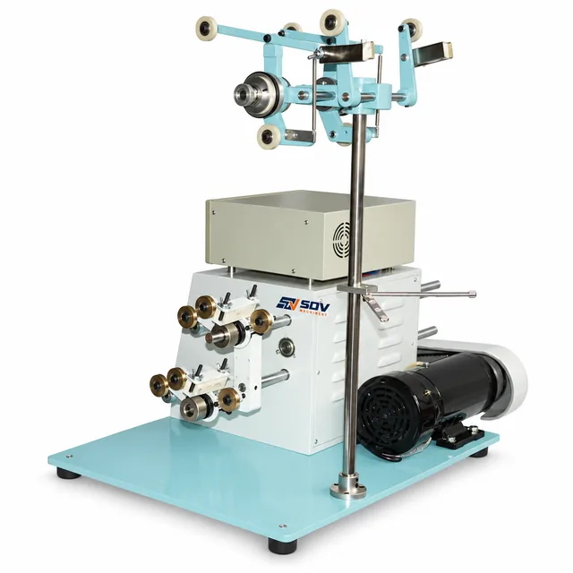 Two spindles automatic thick wire coil winding machine SS851