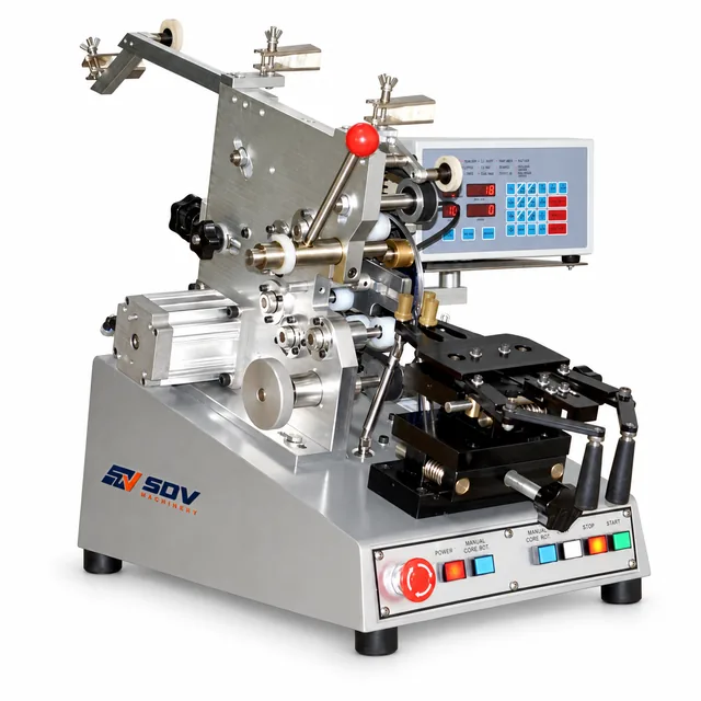 China ferrite toroid core filter coil winding machine SS900B6