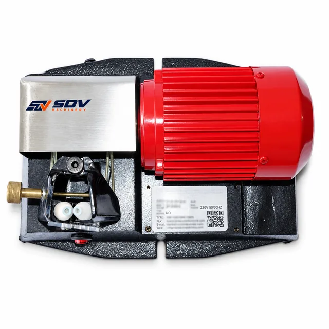 Bench twin fiberglass wheel wire stripping machine SS-SM05