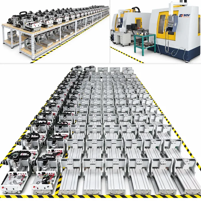 2200W CNC Router 6040 USB Mach3 4axis - Wood PCB Carving 4060