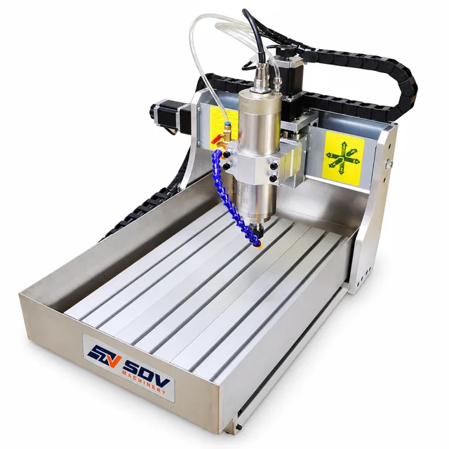 4 Axis CNC 3040 2.2KW Metal Wood Engraving Machine - Sink Water Tank