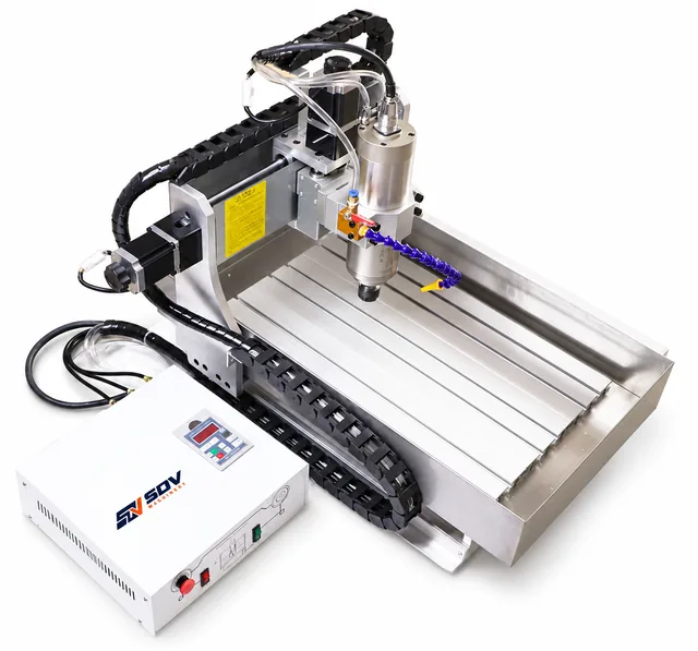 4 Axis CNC Router 6040 2200W - Water Tank Metal Wood Carving 4060