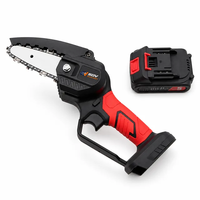 Portable Chainsaw Electric Saw - Cordless Mini Handheld Woodworking