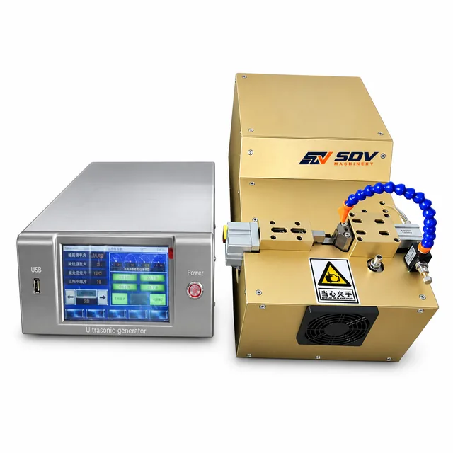Automotive Wire Harness Plastic Welding Machine - Ultrasonic Metal Fusing