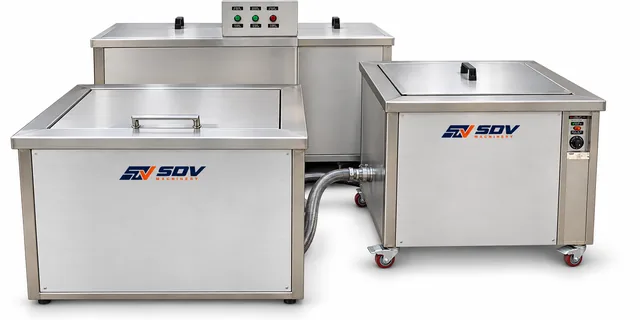 Pro Digital Heated Ultrasonic Cleaner - For Mechanical Equipment Parts Cleaning