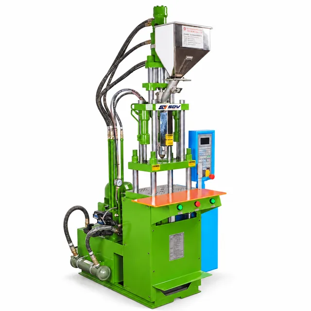Small Custom Plastic USB Patch Cord DC Connector Making Machine - Vertical