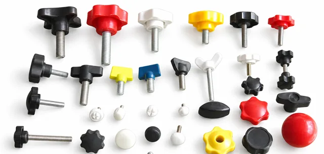 Wheel Plastic Curtain Track Roller Making Machine - T-Shaped Thumb Screws