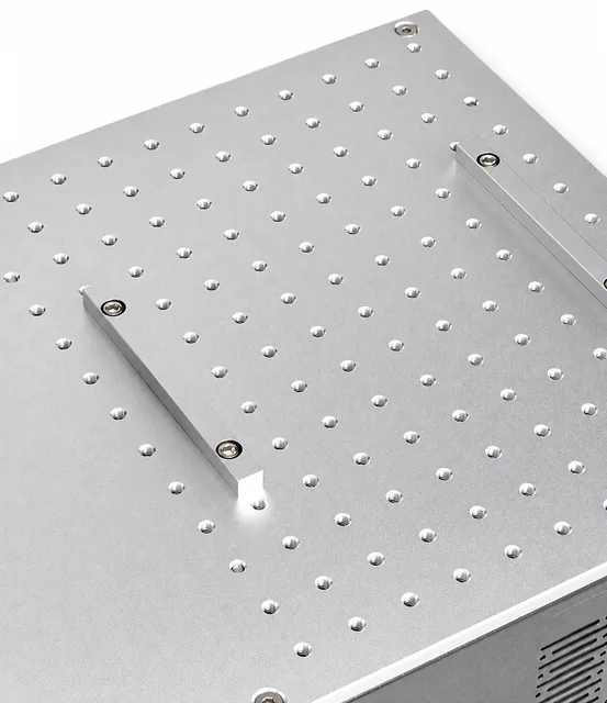 60W JPT Desktop Fiber Laser - Metal Nameplate Stainless Steel Raycus