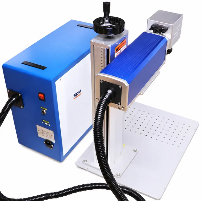 Raycus JPT MOPA M7 60W Fiber Laser Engraver - EZCAD2 Galvo Ring