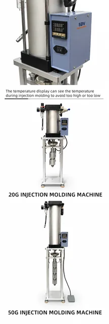 Desktop Vertical Injection Molding Machine - USB Charging Head, Power Plug Mini-35