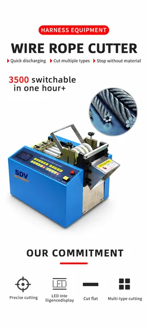 Tube Cutting Machine - Microcomputer PVC Heat Shrink Sleeve Cutter