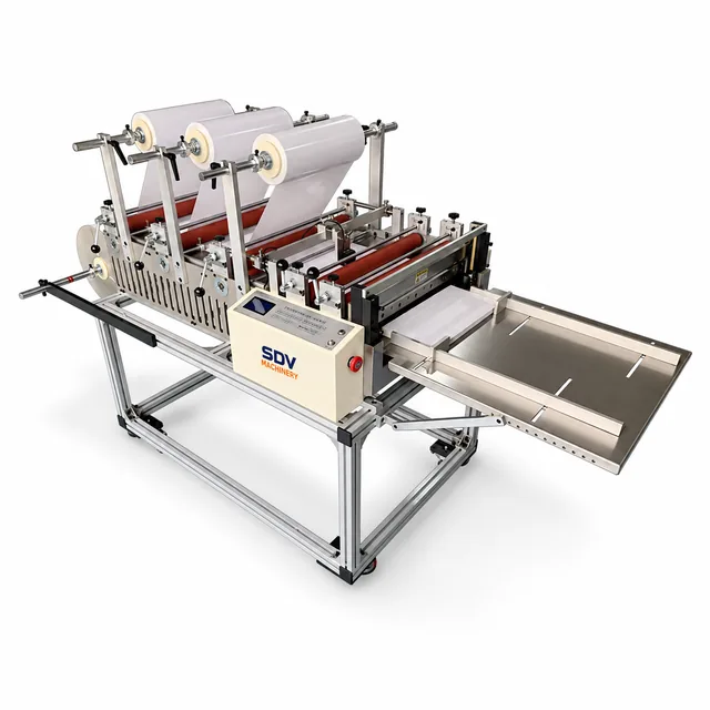 Double-sided Adhesive Release Paper Laminating Machine - Printing & Cutting HDK-500ZSF
