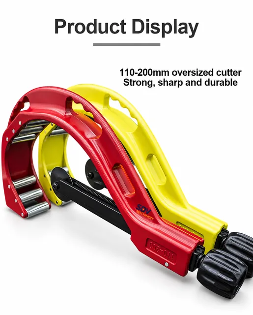 PPR Pipe Cutter - Dual-Purpose 65mm/120mm
