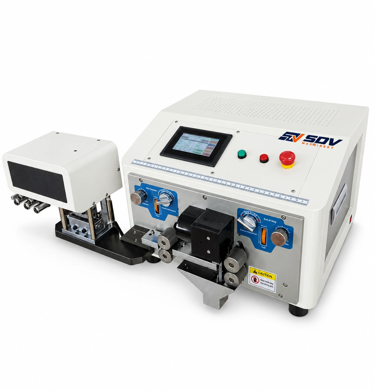 带状电缆 2-12 针扁线剥线机 - 高速 850W FFC ST-812