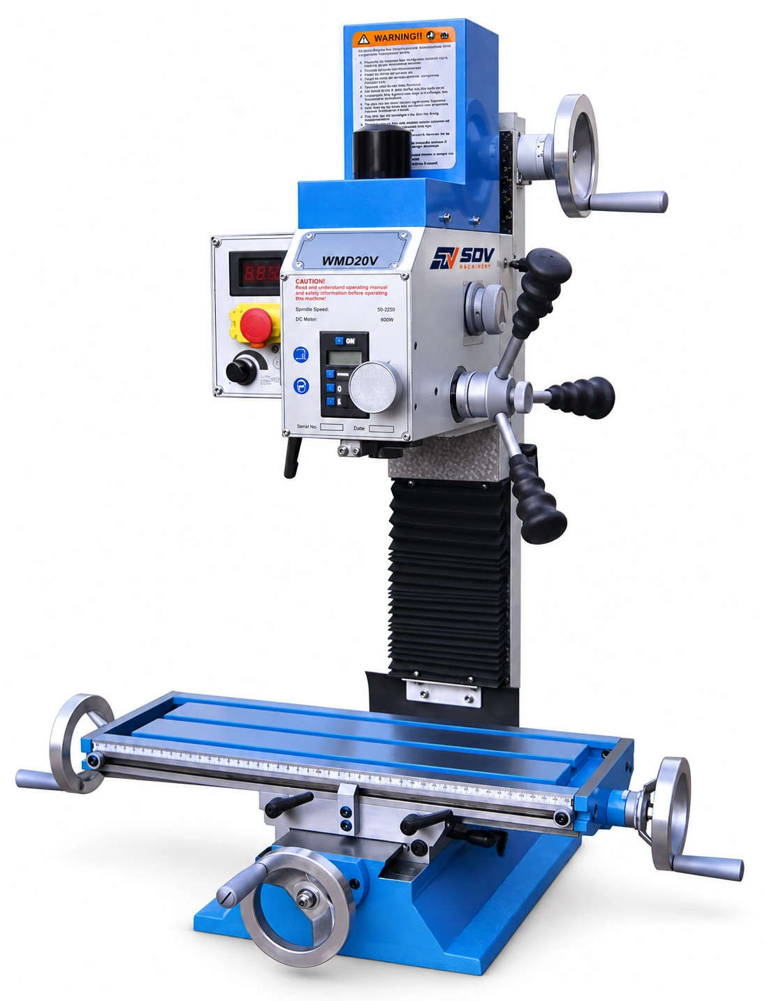 WMD20V Mini Drill Mill