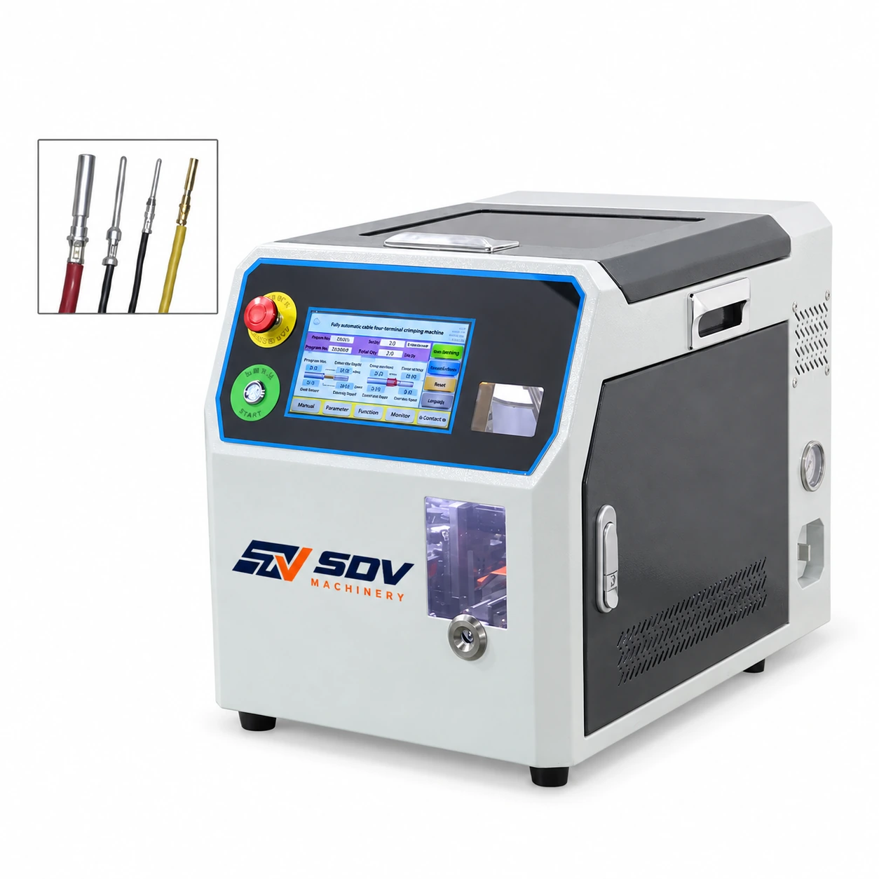 松动针脚连接器条与压接机 0.5-4mm² 桌面型 EW-5475