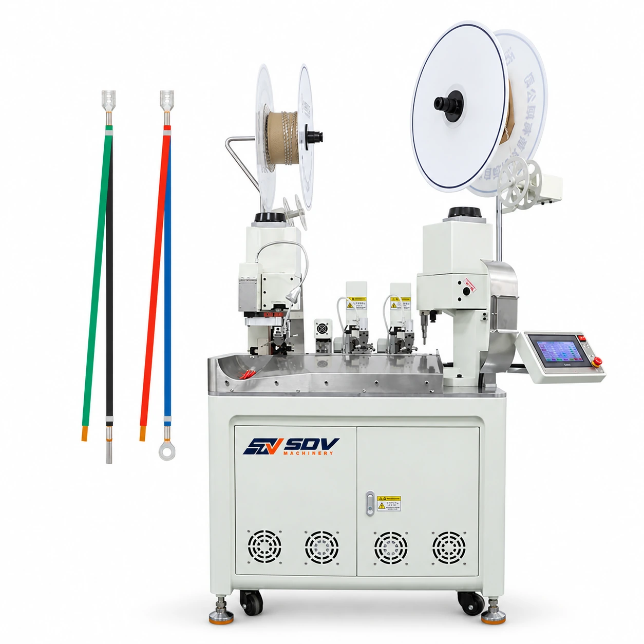 全自动两线接头压接机(AWG 30–14) EW-8035