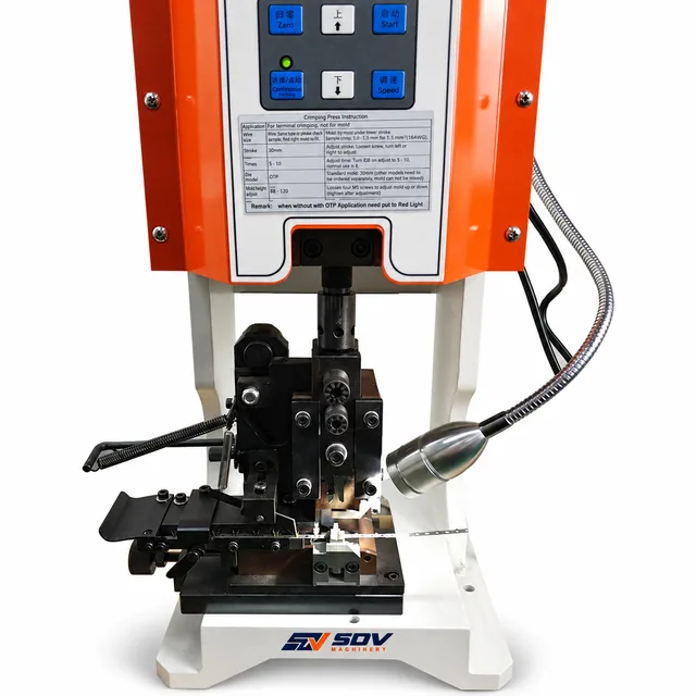 Custom Wire Terminal Crimping OTP Mold - Side Feed Horizontal Applicator HS-400