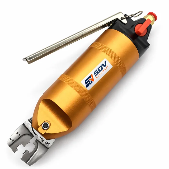 Pneumatic Hand Terminal Crimping Pliers - Air Nipper Wire Crimper Tool