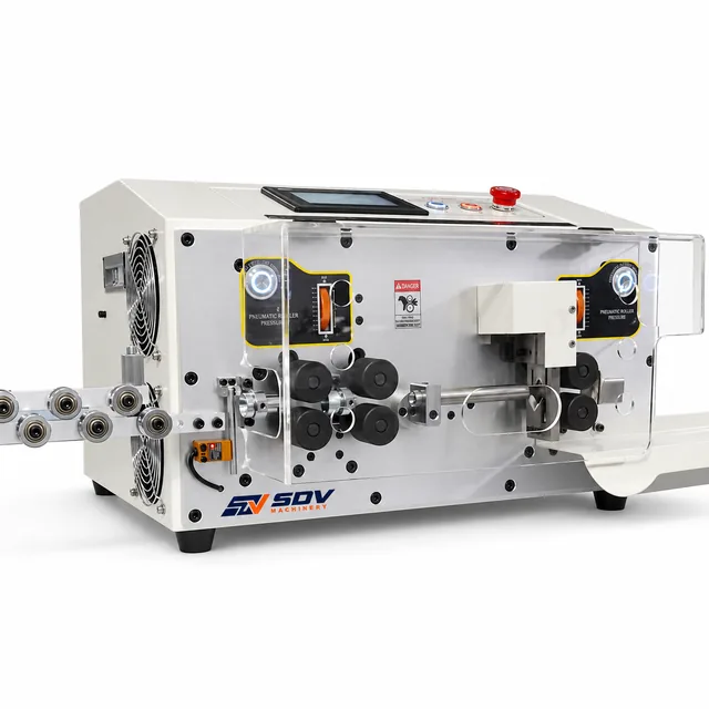SWT508-HT2 Touch Screen Round Sheath Wire Stripper