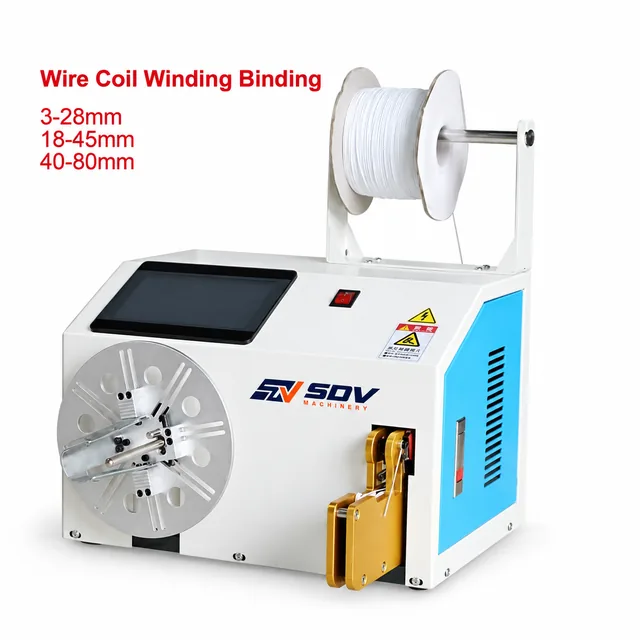 Automatic Wire Coil Winding & Binding Machine
