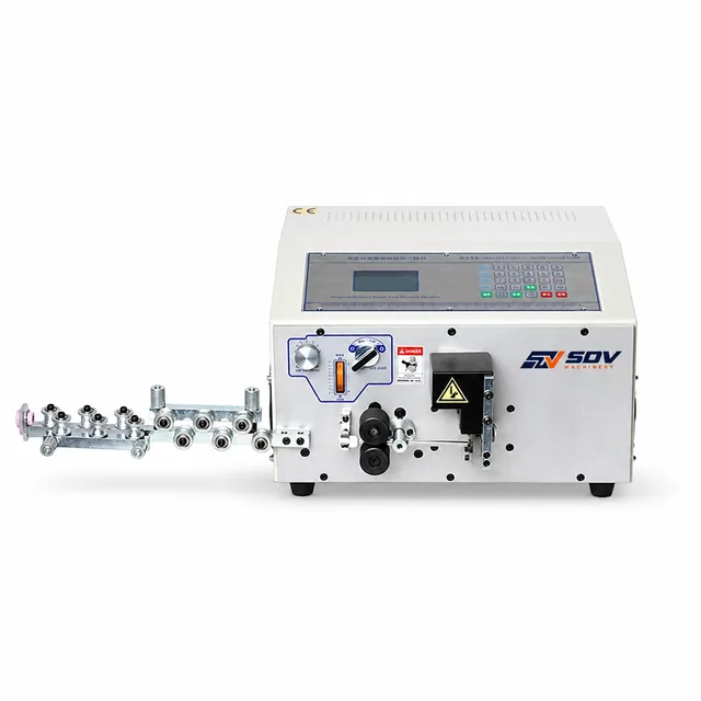 Automatic Cable Wire Cutting Stripping & Bending Machine - X-CS401