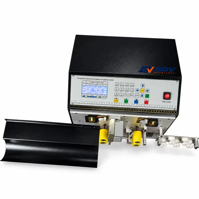 10mmÂ² Wire Stripper Cable Cutting & Stripping Machine - AWG7-AWG17