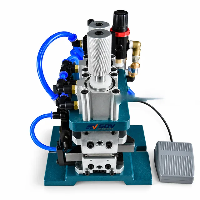 3FN Vertical Type Cable Stripper - Pneumatic Press Peeling Wire Twisting Machine HS-3FN