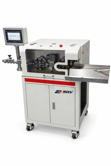 Desktop Computerized Multi-Cores Wire Cut & Strip Machine - 1-10mm Sheath ST-908B