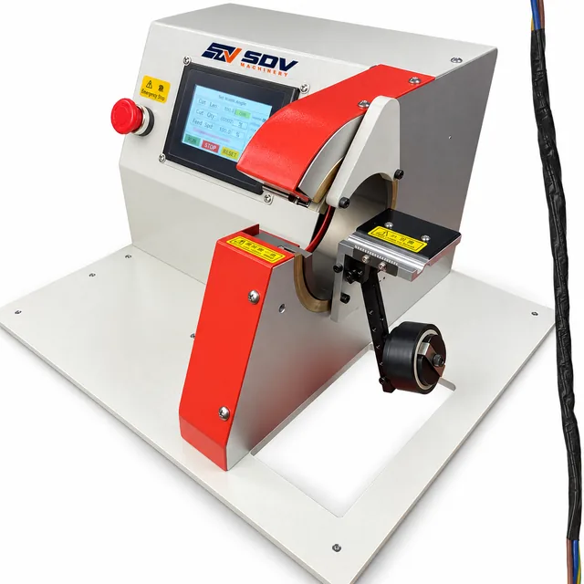 TW01 Wire Harness Tape Wrapping Machine - PVC Tape Rotary Winding