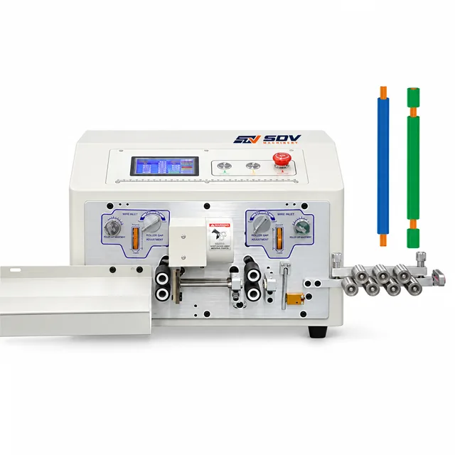Automatic 4-Wire Cutting & Stripping Machine (0.1–10mm² EW-3320