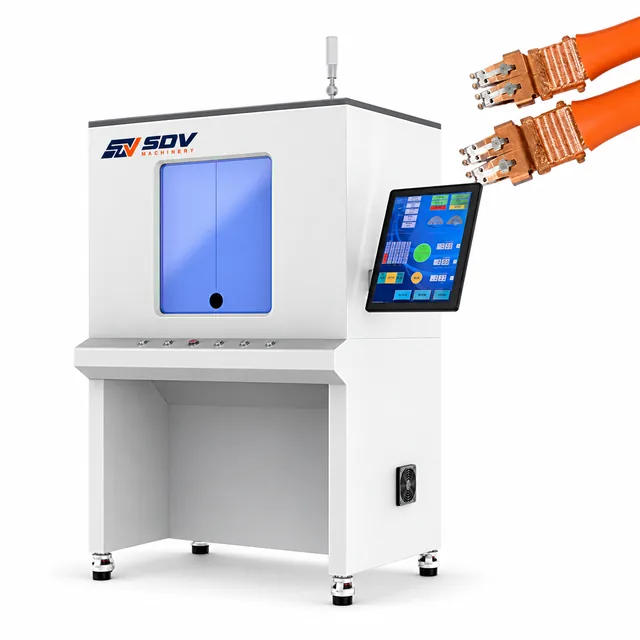 Heavy-Duty Ultrasonic Terminal Welding Machine (15–50 mm²) EW-6225