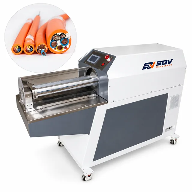 Automatic Rotary Wire Stripping Machine (OD 12–50mm) EW-10UT-5