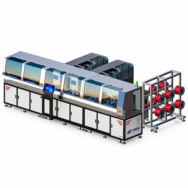 Fully Automatic Secondary Wire lntelligent Production Line EW-9910