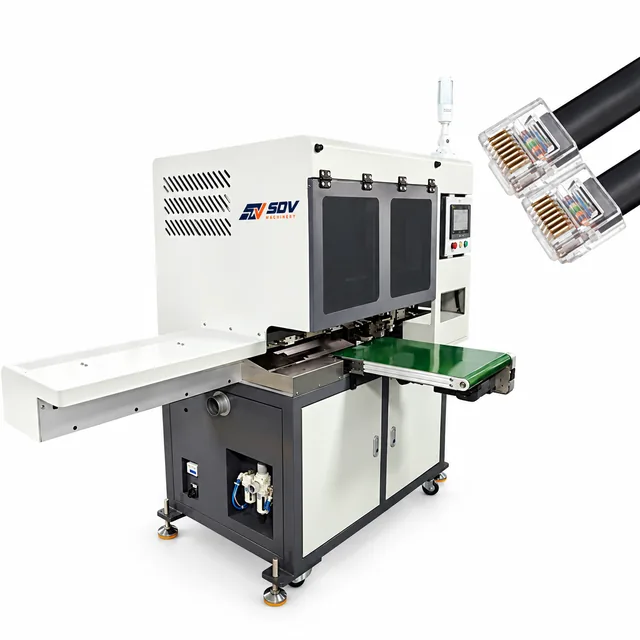 Fully Automatic Crystal Head Crimping Machine EW-9585