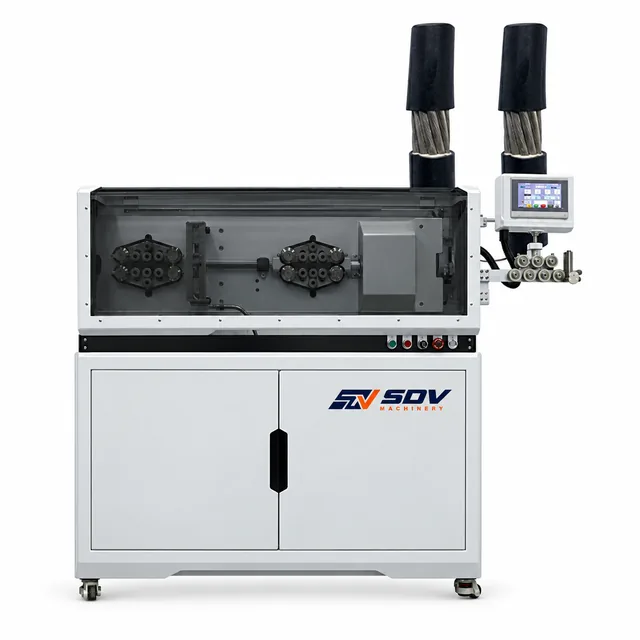 Cable Rotary Servo Cutting & Stripping Machine (0 - 24 mmOD) (6- 120 mm²) EW-3265