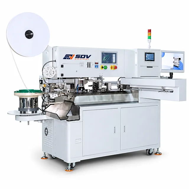 Fully Automatic Housing Insertion & Tinning Machine EW-9355