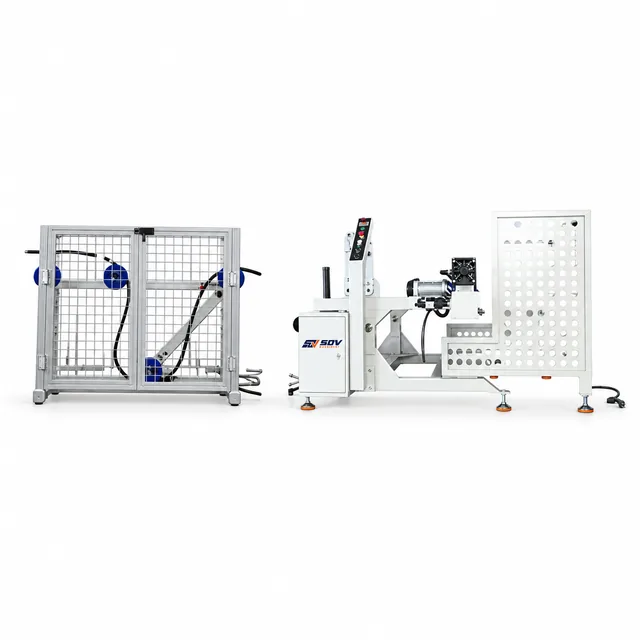 Heavy-Duty Motorized Wire Prefeeding Machine with Hard Wire Induction Rack (1500kg Capacity) EW-1700-2