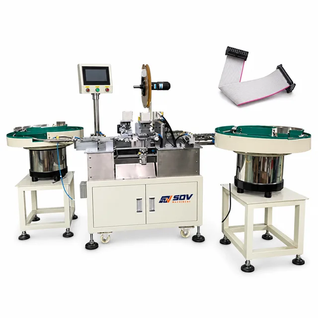 Automatic Flat Ribbon Cable IDC Crimping Machine EW-9330