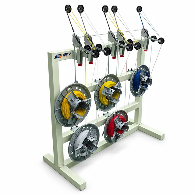 Multi-Spool Wire Prefeeding Machine (5–12 Axis / Coil OD Max 280mm) EW-1790