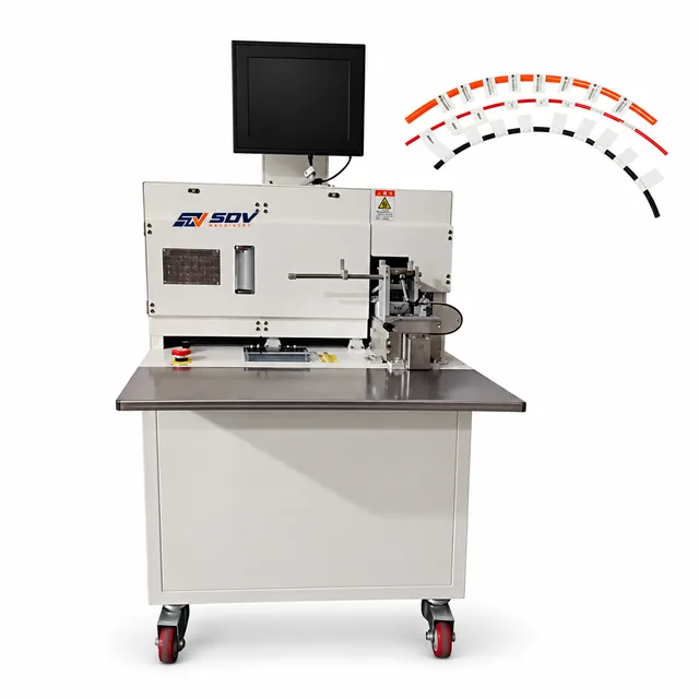 Automatic Real-time Printing Half-fold Labeling Machine EW-7725