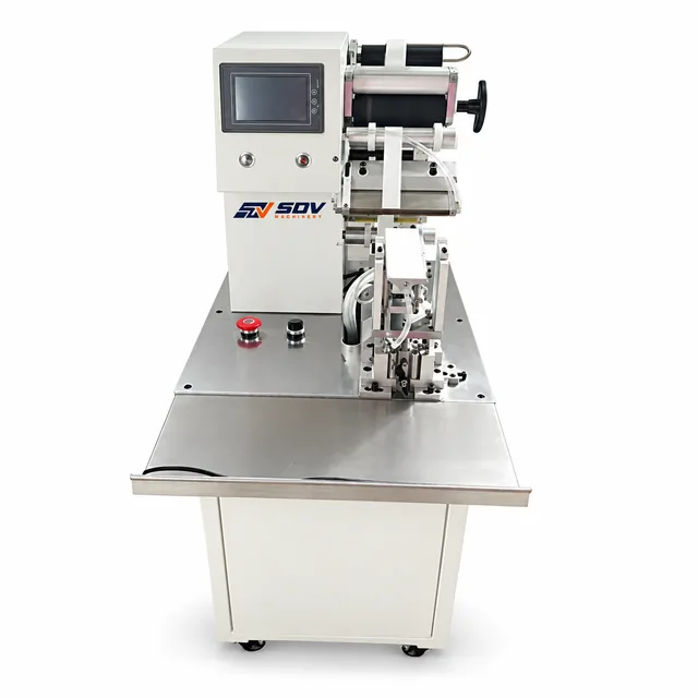 Automatic Cable Folded Flag Labeling Machine (±0.2 mm Precision) EW-7740