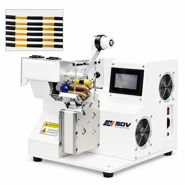 Fully Electric Wire Harness Tape Wrapping Machine (1–8 mm Wire OD) EW-1845